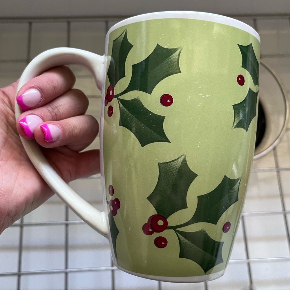 Tall Totally Today Mistletoe mug